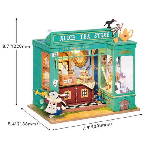 Image of Robotime Diy Mini House Alices Tea Store