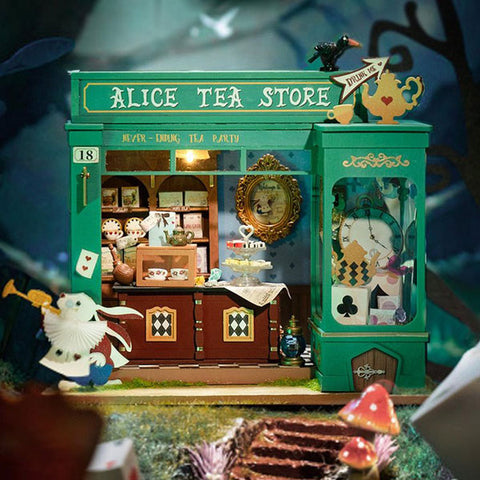 Image of Robotime Diy Mini House Alices Tea Store