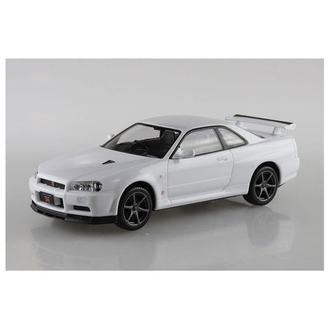 Image of The Snap Kit 1/32 Nissan R34 Skyline GT-R White