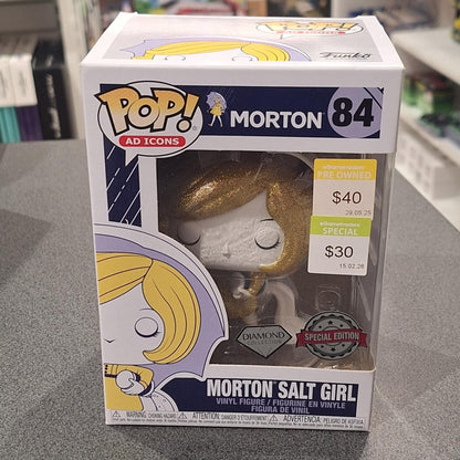 Ad Icons - Morton Salt Girl Diamond Glitter US Exclusive Pop! Vinyl