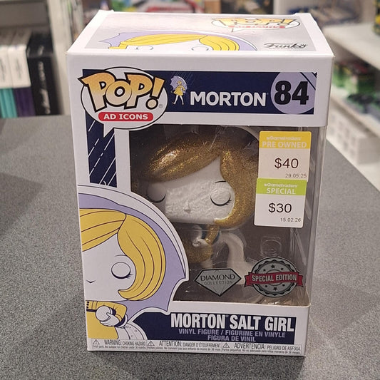 Ad Icons - Morton Salt Girl Diamond Glitter US Exclusive Pop! Vinyl