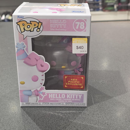 Hello Kitty 50th Anniversary - Hello Kitty with Party Hat Pop! Vinyl