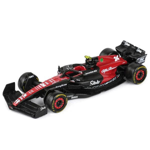 Bburago Formula One (F1) Racing 2023 Alfa Romeo Orlen C43 No 24 Zhou Guanyu 1:43 Scale Diecast Vehicle