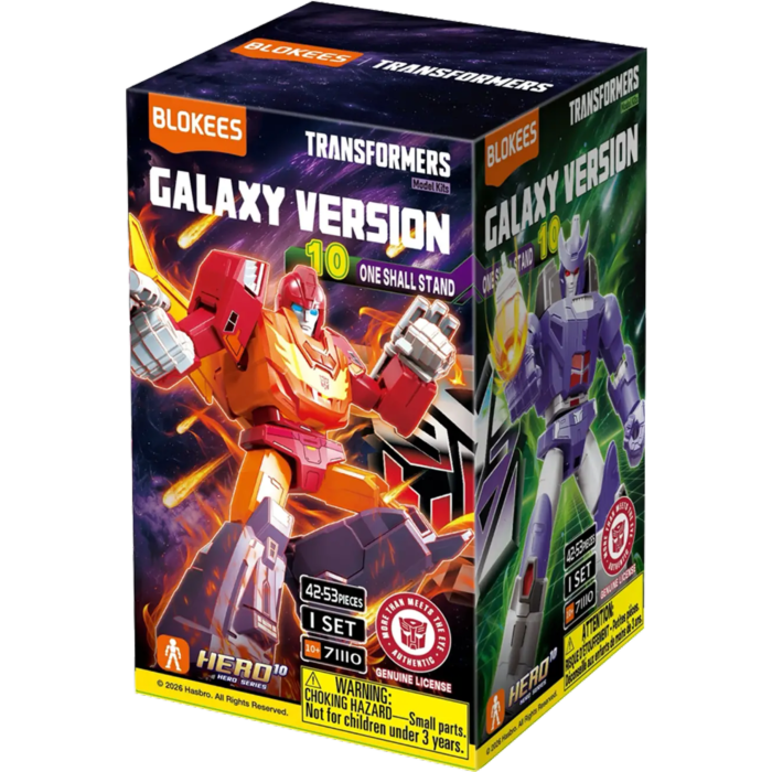 Blokees - Transformers - Galaxy Version 10 "One shall Stand" Blind Box Model Kit ( 1 Unit )