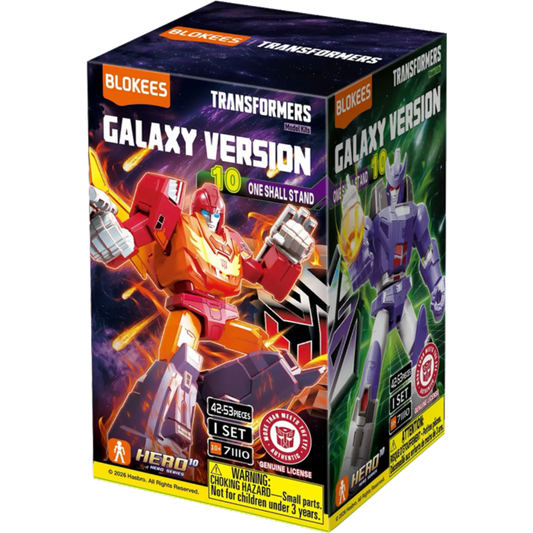 Blokees - Transformers - Galaxy Version 10 "One shall Stand" Blind Box Model Kit ( 1 Unit )