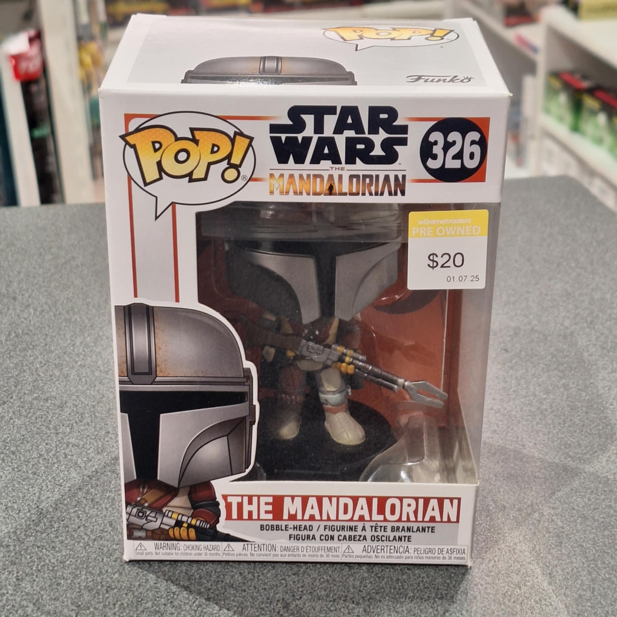 Star Wars: Mandalorian - The Mandalorian Pop! Vinyl
