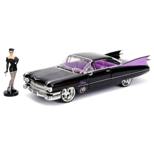DC Bombshells - Cat Woman 1959 Cadillac 1:24 Hollywood Ride