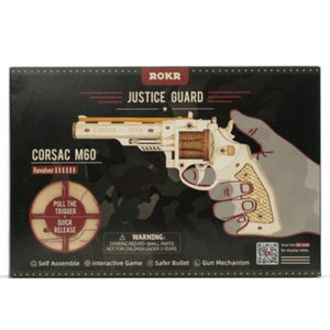 Robotime DIY Corsac M60 Justice Guard Handgun