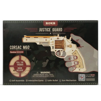 Image of Robotime DIY Corsac M60 Justice Guard Handgun