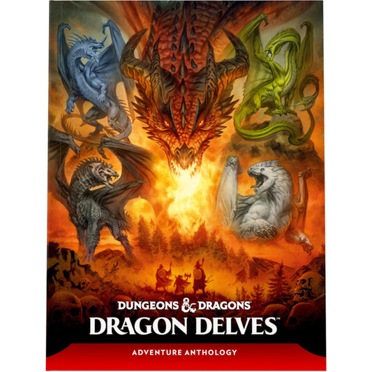 D&D Dungeons & Dragons Dragon Delves an Adventure Anthology Hardcover