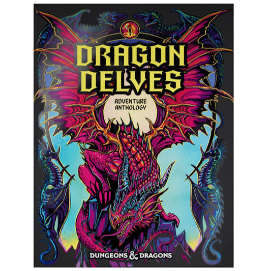 D&D Dungeons & Dragons Dragon Delves an Adventure Anthology Hardcover Alternative Cover