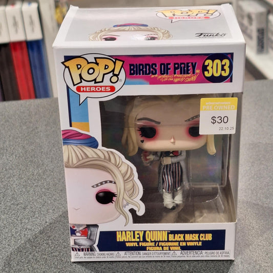 Birds of Prey - Harley Quinn Black Mask Club Pop! Vinyl