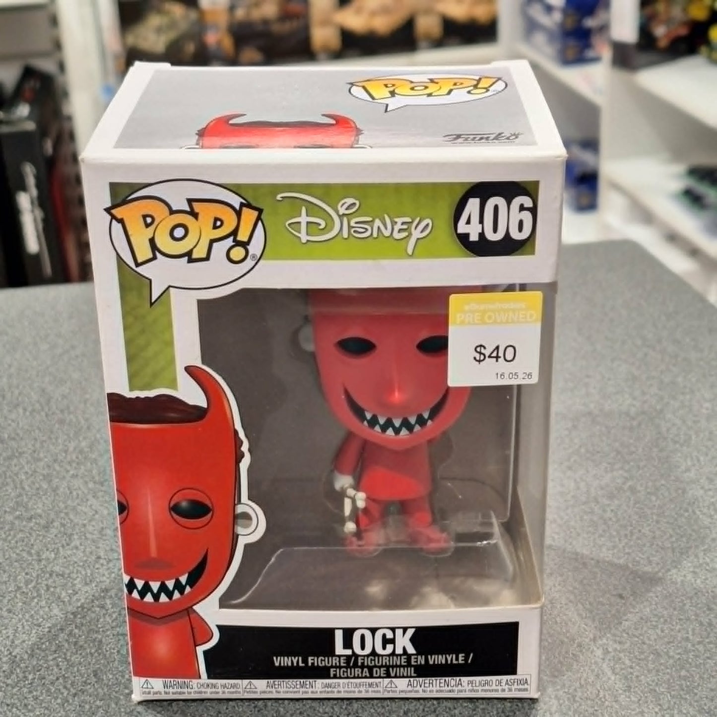 The Nightmare Before Christmas - Lock Pop! Vinyl