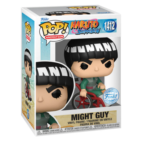 Image of Naruto - Might Guy in Wheelchair US Exclusive Pop! Vinyl