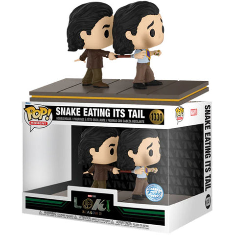 Image of Loki (TV S2): Snake Eating Its Tail US Exclusive Pop! Moment
