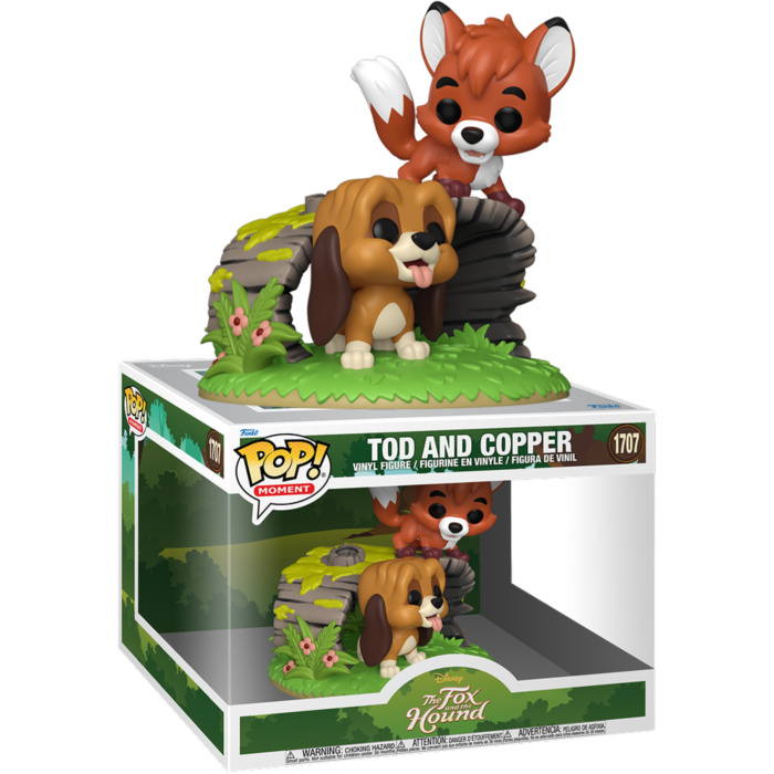 The Fox and The Hound - Tod & Cooper Pop! Vinyl Moment