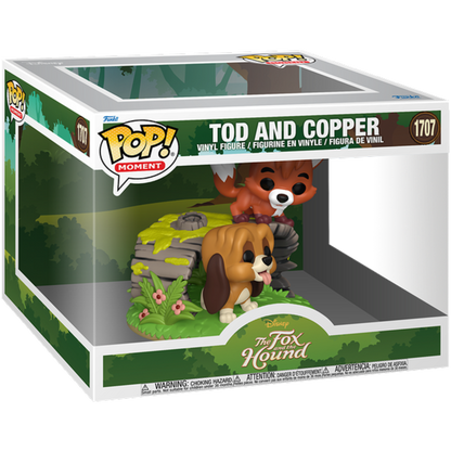 The Fox and The Hound - Tod & Cooper Pop! Vinyl Moment