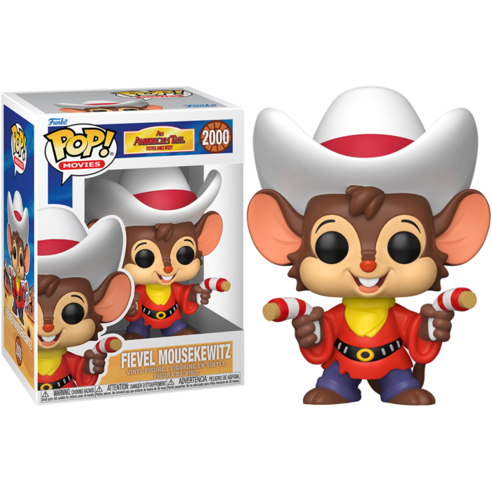 An American Tail: Fievel Goes West - Fievel Mousekewitz Pop! Vinyl
