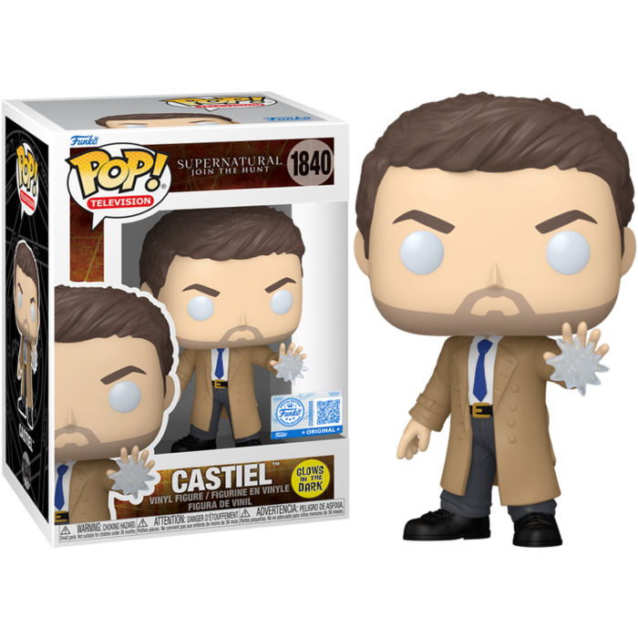Supernatural - Castiel Glow in the Dark Pop! Vinyl