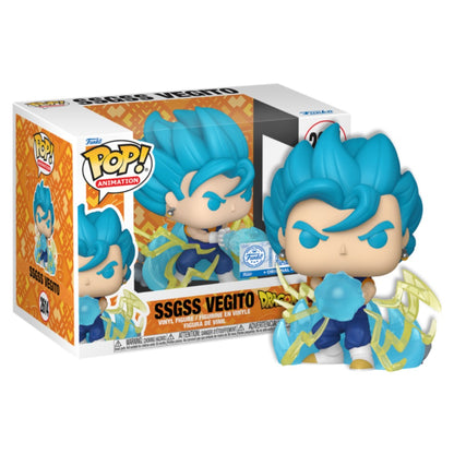 Dragon Ball Super - SSGSS Vegito Glow in the Dark US Exclusive Pop! Vinyl Premium
