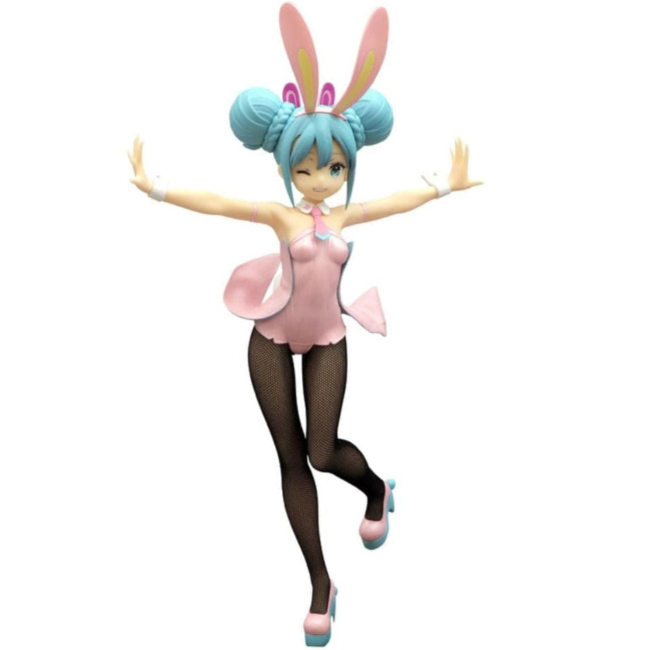 Hatsune Miku BiCute Bunnies Figure Wink Pearl Pink Color Version