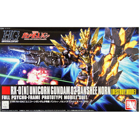Image of 1/144 HGUC Unicorn 2.00 Gundam Banshee Norn Destory Mode