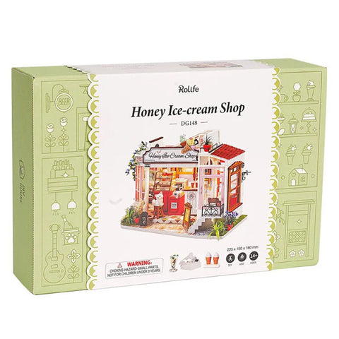 Robotime Diy Mini House Honey Ice-Cream Shop