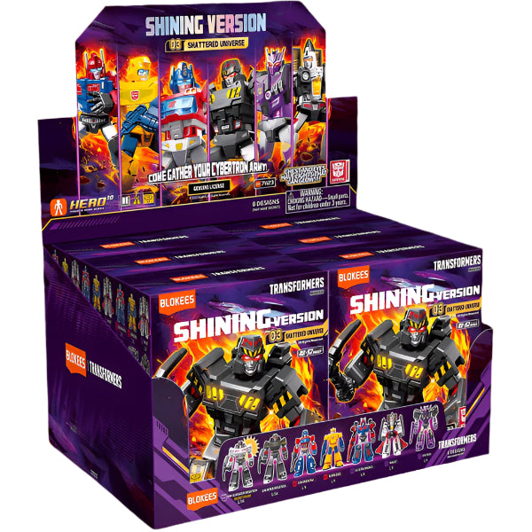 Blokees Figure - Transformers Shining Version 03 Shattered Universe (Blind box) 1 Unit