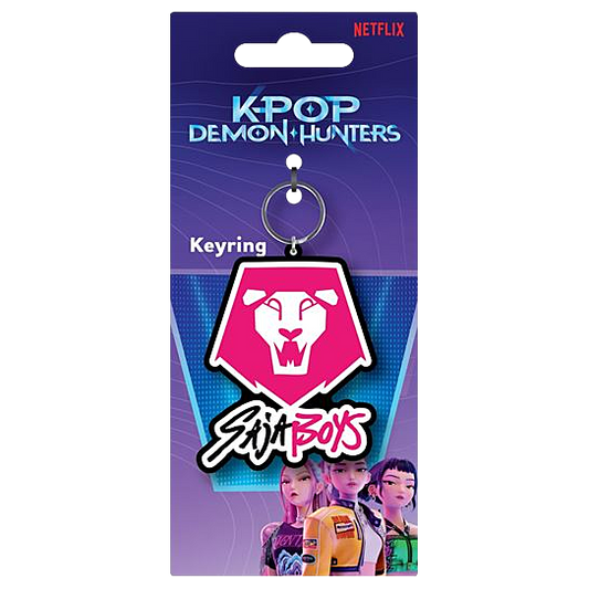 K-Pop Demon Hunters - Saja Boys Logo PVC Keychain