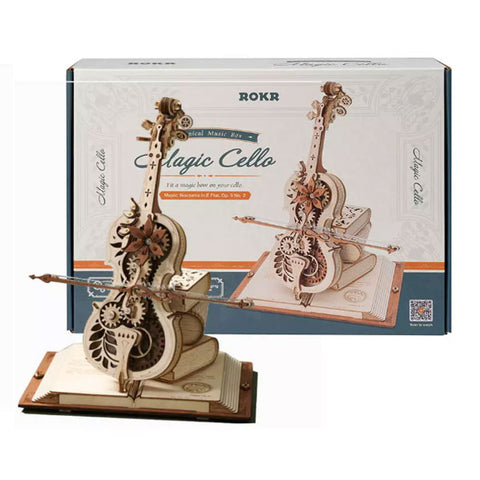 Image of Robotime Music Box Magic Cello