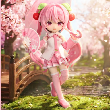 Blokees Figures - Hatsune Miku - DaaLaMode Series Sakura Miku Model Kit