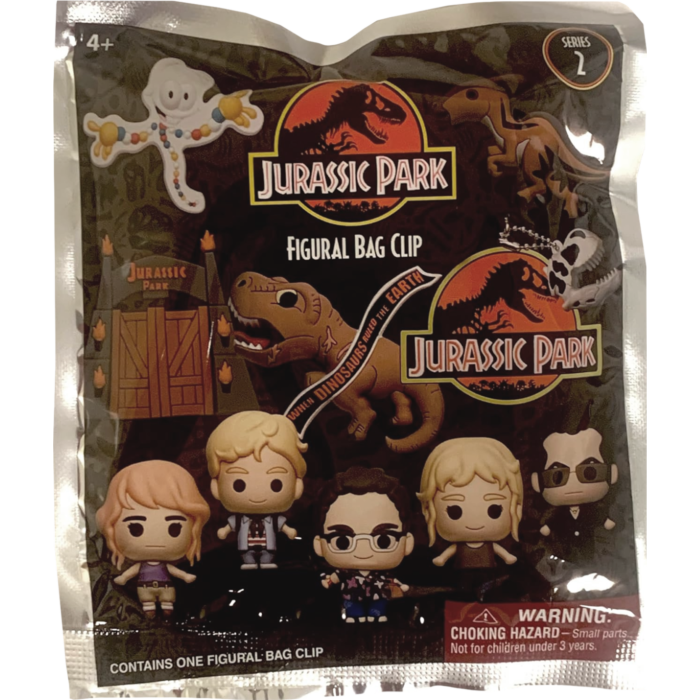 Jurassic Park - 3D PVC Bag Clips S02 Blind Bag ( 1 Unit )