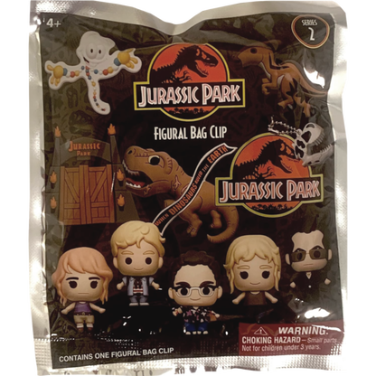 Jurassic Park - 3D PVC Bag Clips S02 Blind Bag ( 1 Unit )