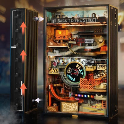 Robotime - Marble Run Hip Hop Street - with Elevator