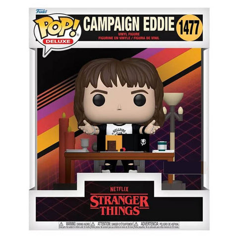 Image of Stranger Things - Dungeons and Dragons Campaign Eddie US Exclusive Pop! Deluxe