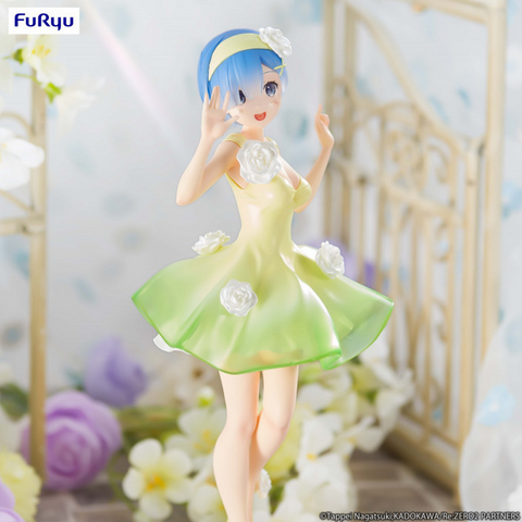 Image of Re:ZERO Starting Life in Another World Trio Try iT Figure Rem Flower Dress