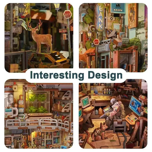 Tonecheer Haven Zero Wooden Model Kit