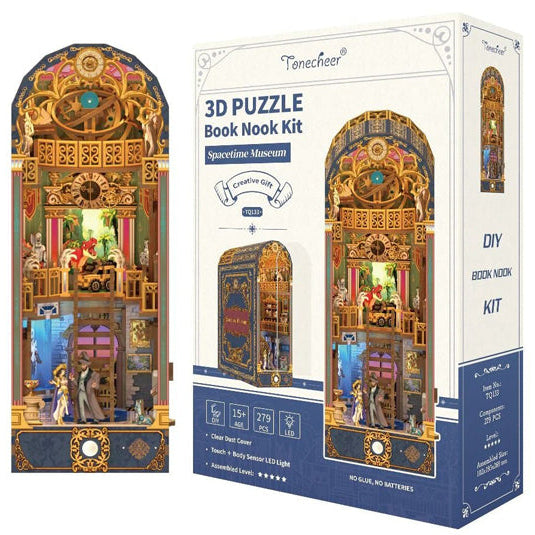 Tonecheer Space Museum Wooden Model Kit