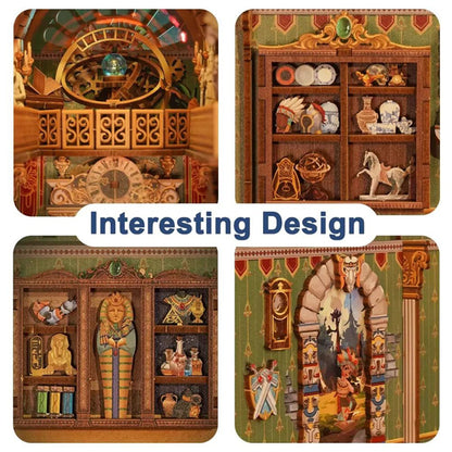 Tonecheer Space Museum Wooden Model Kit