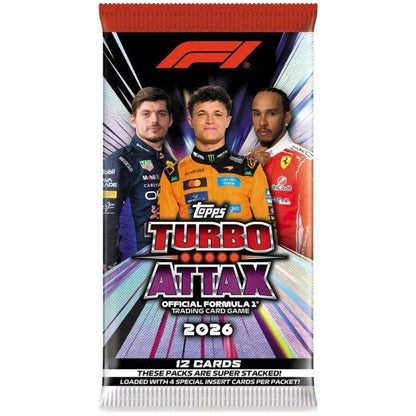 F1 Topps Turbo Attax 2026 Trading Card Booster Box