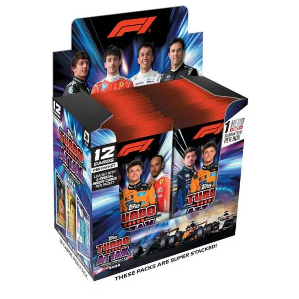 F1 Topps Turbo Attax 2026 Trading Card Booster Box