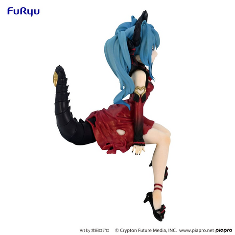 Image of Hatsune Miku Noodle Stopper Figure Hatsune Miku Villain Red Color Version (re-run)