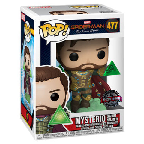 Image of Spider-Man - Far From Home - Mysterio Unmasked US Exclusive Pop! Vinyl