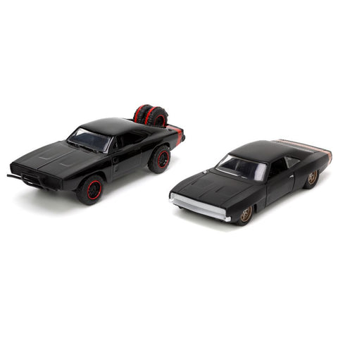 Image of Fast & Furious - Doms F9 Charger & F7 Charger 1:32 Scale 2-Pack