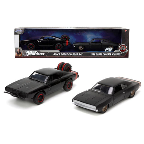 Image of Fast & Furious - Doms F9 Charger & F7 Charger 1:32 Scale 2-Pack