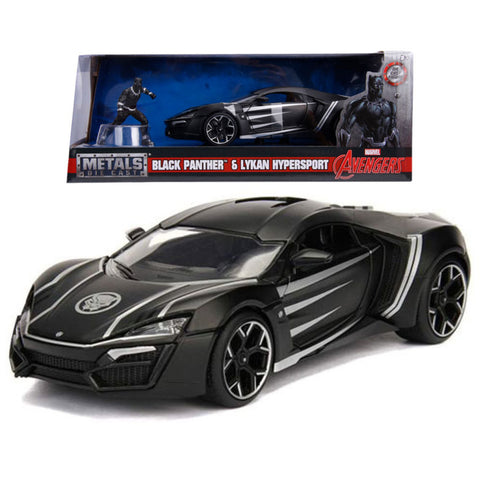 Image of Black Panther - Lykan Hypersport 1:24 Scale Hollywood Rides Diecast Vehicle