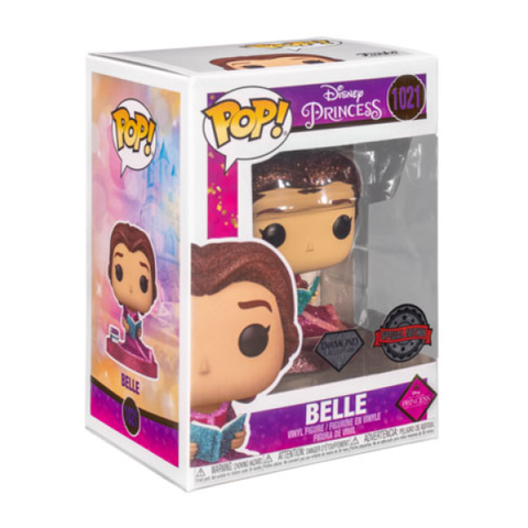 Image of Beauty and the Beast - Belle Ultimate Diamond Glitter US Exclusive Pop! Vinyl