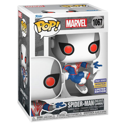 Winter Con 2022 - Marvel Comics - Spider-Man (Bug-Eyes Armor) US Exclusive Pop! Vinyl