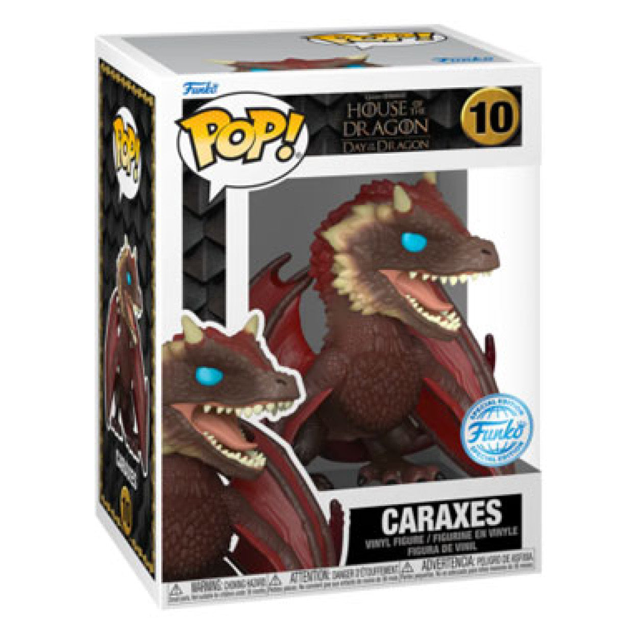 House of the Dragon - Caraxes Dragon US Exclusive Pop! Vinyl