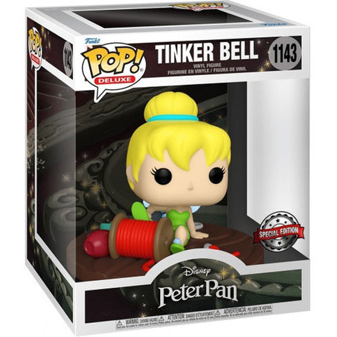 Image of Peter Pan - Tinker Bell on Spool US Exclusive Pop! Deluxe